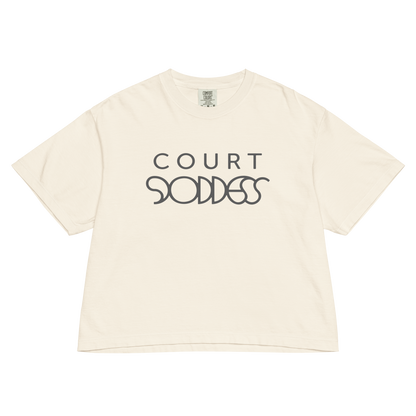 Court Goddess | Boxy Tshirt
